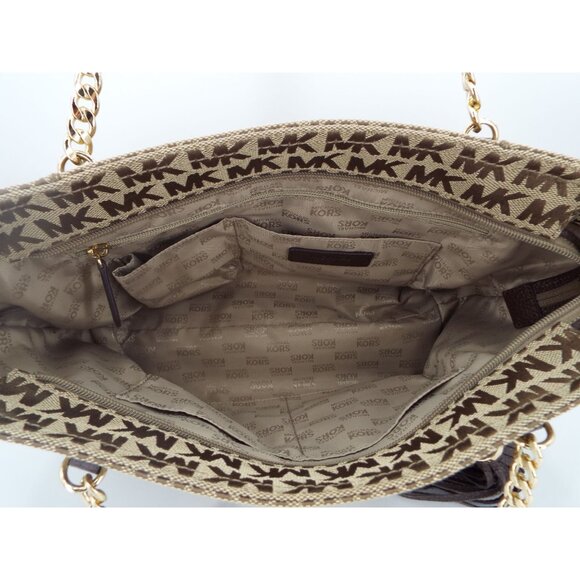 MICHAEL Michael Kors Jet Set Tassel Chain Tote Bag New/Detached Tag - Picture 11 of 14